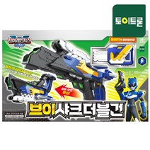 미니특공대 브이레인저스 합체무기 브이샤크더블건 로봇 작동완구