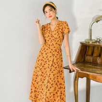 헤링본 롱 여름 랩 비치원피스 플라워 반팔 로브가디건 휴양지 바캉스룩 비치웨어 HC457