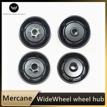 휠 허브 커버 hubcaps Mercane WideWheel 스마트 e 스쿠터 와이드 Kickscooter 교체 액세서리, [03]  Front A Pair