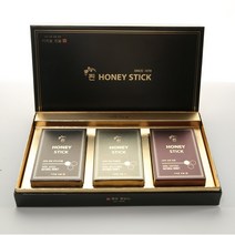 100% 국내 자연산 벌꿀 찐 허니스틱 3종 꿀 선물세트 40년 전통 이희철 진꿀, 3종 선물세트+쇼핑백, 2.아카시아+야생화+때죽나무