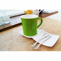 다용도 스마일 요플레 푸딩 스텐 티스푼 티스푼셋트 티포크