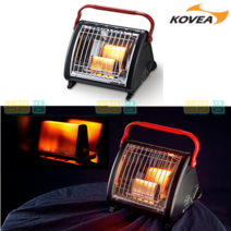 코베아 파워 센스 부탄 가스 난로 히터 블랙 차박 캠핑 낚시 야외 난방 겨울 휴대용 미니