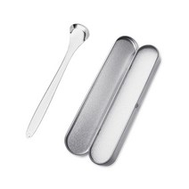 올리보 스테인리스 SUS304 혀바닥청소 혓바닥닦기 텅브러쉬 혀클리너 설태 백태제거, 기본형(실버)+보관케이스