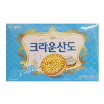 크라운산도 크라운 크림 323g, 5개