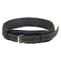 튼튼한 작업용 7.6cm(3인치) 패딩 공구 벨트 작업 (옐로우 및 블랙)