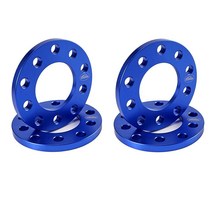 RSOXTECH 4피스 단조 1/4인치(6mm) 5x4.5 5x4.75 5x114.3 플랫 휠 스페이서 포드 지프 토요타-혼다-닛산 5 카펫 랭글러 리버티 익스플로러 레인저 머스탱, 12 mm(1/2 ) 4 pcs