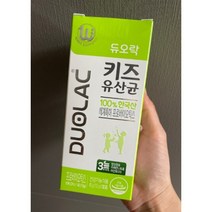 듀오락 키즈유산균(30일) 30포 1통, 건강식품