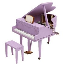 영공방 소리나는 나무만들기 시리즈 YM862-19 오르골 그랜드피아노 DIY 나무로만들기