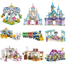 레고프렌즈 호환 여아블럭 키즈 놀이공원 공주 동물 프랜즈 캠핑카 우정버스 시티걸 모던걸즈, 시티걸병원 XB-12009