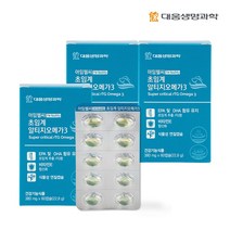 대웅 아임헬씨 초임계 알티지 오메가3 3개 (60캡슐x3입)