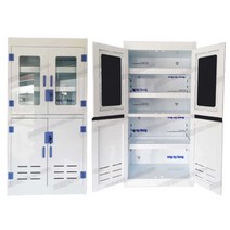 밀폐형 시약장 선반 보관함 산성 안전 표본장 캐비닛, 4개의 선반 약장
