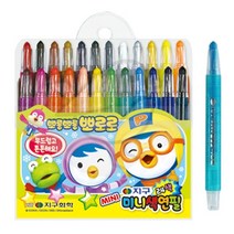 새임 뽀로로 미니 색연필 24색 팬시문구 사무용품 문구류