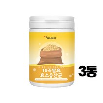 발효효소 단백질 분해효소 프로테이스 비움 발효효소 소화효소 효모 귀리 미네랄 식이섬유 18곡 유산균 프락토올리고당, 3개, 230g