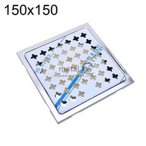 유가 역류방지 바닥배수구 150x150 규격선택, 2) 65파이, 본상품선택
