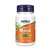 나우푸드 로우 마카 750mg 베지 캡슐, 30개입, 4개