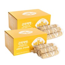 곤약혁명 다이어트간식 곤약쌀로만든 곤약바 배불바, 2박스, 400g