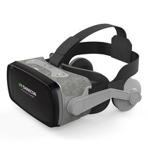 오클러스 트레드 밀 바이브트래커 arVR 3D 안경 가상 현실 헤드셋 헬멧 고글 렌즈 스마트폰 비디오 게임, [01] Black, 한개옵션1