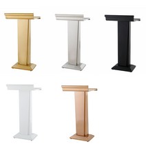 무대 단상 심플 발표대 교단 사회자 테이블 결혼식, 블랙