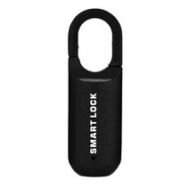 출퇴근기록기 얼굴인식 근태 지문 인식기 미니 지문 자물쇠 스마트 터치 도어 잠금 USB 열쇠 없는 도난, 02 블랙 골드