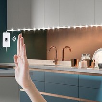 DC 5V 램프 Usb 모션 LED 백라이트 TV 주방 Led 스트립 핸드 스윕 웨이빙 온 오프 센서 라이트 다이오드 조명 양면 테이프, [04] 3m, [01] white light