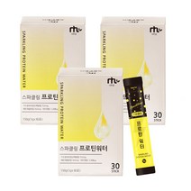 스파클링 프로틴 가수분해 유청 단백질 워터 레몬맛 쉐이크 아미노산 펩타이드 프리바이오틱스 10억 유산균 비타민B2 고함량, 90포