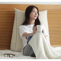 누아 삼각 등받이쿠션 방수 쇼파 허리 등쿠션, 옐로우