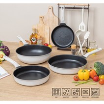 한샘 마이쿡 비숑 IH 프라이팬 궁중팬 4종 택1 인덕션 오븐 모든열원 사용가능, 궁중팬28cm