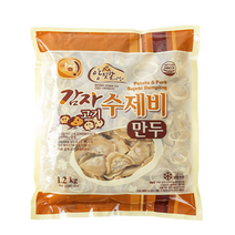 [162] 아하 감자고기수제비 만두 1.2kg, 1개