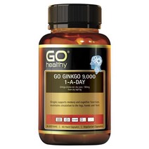 GO Healthy Ginkgo 9000+ 호주 고헬씨 은행잎 추출 60캡슐