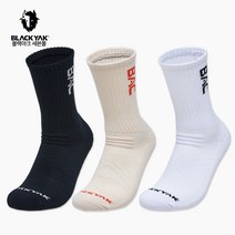 블랙야크 등산양말 알파인크루 삭스Z 2BYSCX3901 아이유양말 남녀공용 중목 사계절 기능성 삭스, 28, 블랙