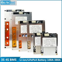 BMS 3S 4S 균형 100A 120A 160A 200A 300A 380 12.6V/16.8V 18650 배터리 보호 보드 Li-ion/LiFePo4 Ups 인버터/오토바이, 3S 160A 3.7V Same