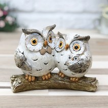 BnH 부엉이 장식 빈티지 소품 인테리어 장식품 834C, 단품