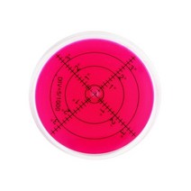 캠핑카 계단 트레일러 카라반 계단 스텝Haccury 정밀 버블 스피릿 레벨 원형 136, 빨간색