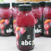 일품자연 abc주스 200ml x10병 abc 즙 국내산 레드비트 당근 사과 착즙 주스 드링크 에이드 스무디 음료수, 10병