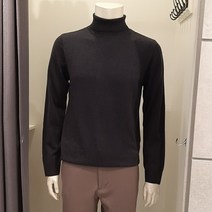 란찌 2021년 남성 기본 목포라 메리노 울 스탠다드 폴라LAKL21WG2(차콜)-pt-