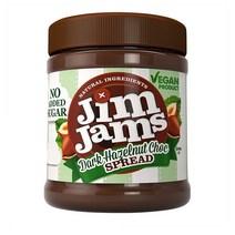 JimJams 짐잼스 노 슈가 헤이즐넛 다크 초콜릿 스프레드 잼 330g 3팩