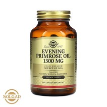 솔가 달맞이꽃 종자유 1300mg 60소프트젤 리놀레산 감마리놀렌산, 1개, 기본