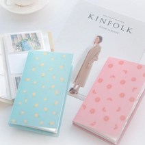 포카바인더 포토카드 포카집 포토티켓북 스티커 사진앨범 스크랩북, 딸기
