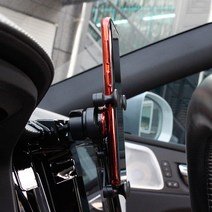 볼보 XC60 핸드폰 거치대 휴대폰 홀더 마운트 용품, 레드, 1개