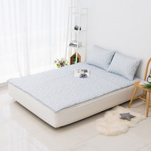 (먼지없는침구) 밴딩처리 4모퉁이 엔디미온 흘러내림방지 킹사이즈방수패드 / 알러지케어 방수패드, 마루그레이방수패드K