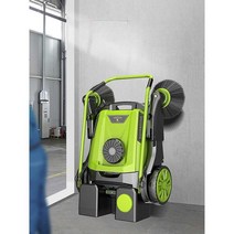 무동력 바닥 청소기 바닥 스위퍼 창고 작업장 공장, 70L