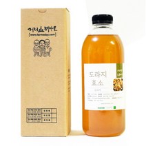 [지리산농부마을] 지리산 발효액 발효청 원액 3종 ( 돌배효소 / 돌배도라지효소 / 도라지효소 ), 1000mlx1병, 도라지, 1개