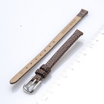 [SWISS COVER] SC0603S-BRSV 6mm 가죽밴드