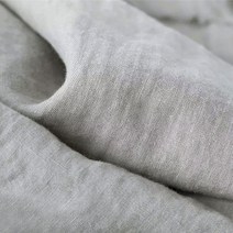 데코탑 8수 린넨 화이트 그레이 부드러운 도톰한 자연스러운 마 소재 고퀄리티, 연그레이