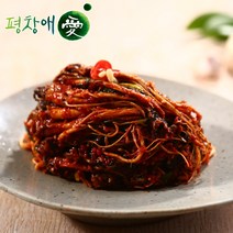 평창애 고들빼기김치 고들빼기 김치 꼬들빼기 국산고들빼기 꼬들빼기김치 생고들빼기, 평창애고들빼기김치500g