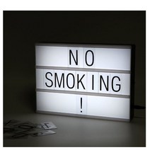 FO LED레터링라이트박스 DIY 글씨 조명 카페 매장 알림등 무드 라이팅박스 인테리어조명