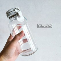 셀러메이트 간장 오일 식초 간장 드레싱 밀폐유리병 육수 다시물 소스보틀 2사이즈, 500ml
