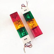 위험 경고등 화물차 비상등 삼각대 High-quality crane Tricolor warning lights fast delivery, 한개옵션0