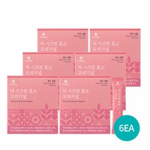 케이뉴트라 더 시크릿 효소 오리지널 30포 곡물발효효소 추천, 75g, 6박스