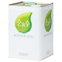 [나우케미칼] 노루페인트 순앤수 100 플러스 18L 백색(흰색) 친환경 내부용 수성페인트 베란다 거실 벽지 사무실